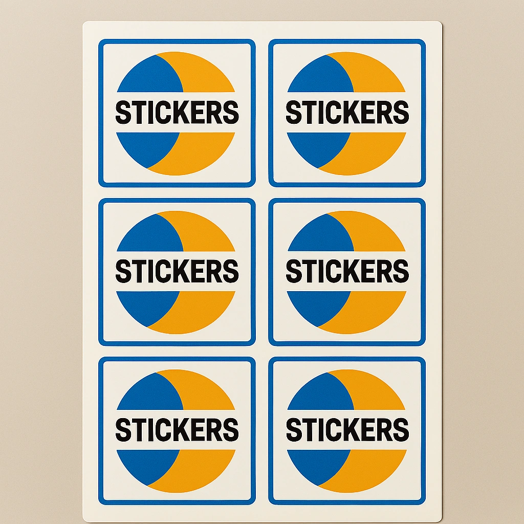 Наліпки прямокутні