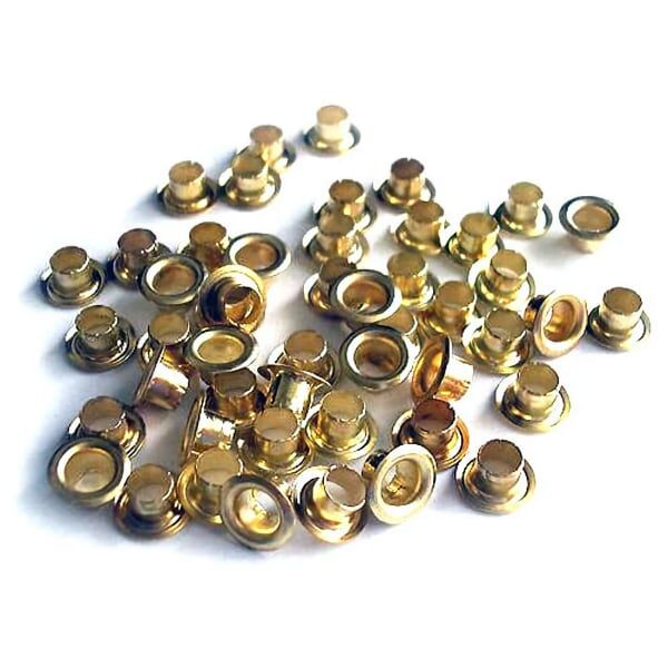 Люверси стальні (діаметр 4,0мм) 1000 шт/уп.