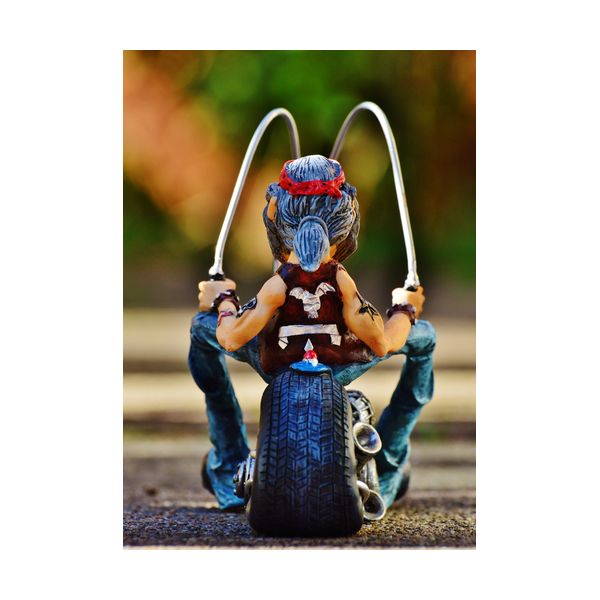 Постер А2 "Байкер"