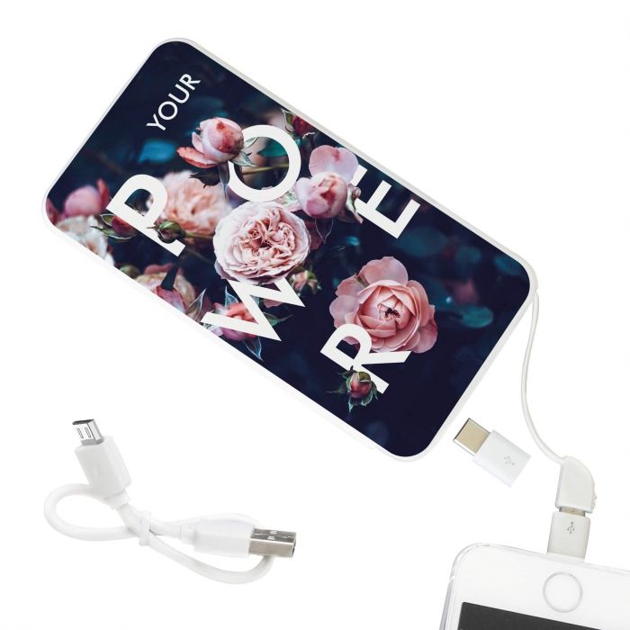 Повербанк ZIZ Розы 10000 мАч (45057)