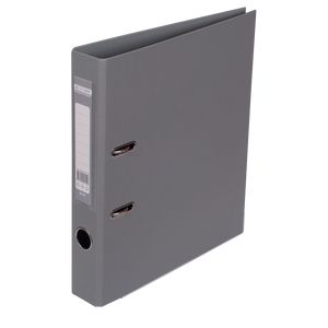 Реєстратор двосторонній "ELITE" BUROMAX, А4, ширина торця 50 мм, сірий