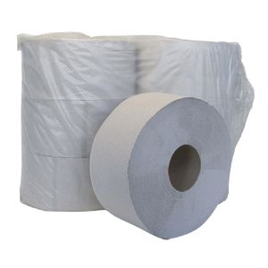 Бумага туалетная макулатурная "Джамбо", 100м, на гильзе