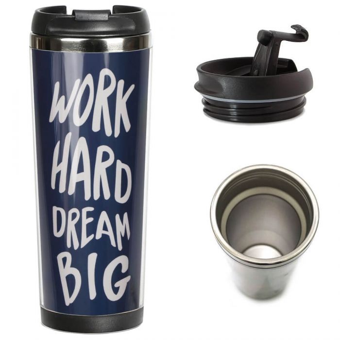Термокружка ZIZ Мечтай Работай (21098)
