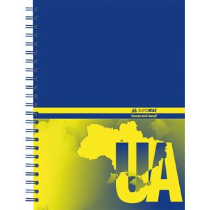 Тетрадь для записей MY COUNTRY, А5, 96 листов, на пружине