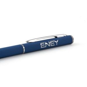 Ручка металлическая LUNA, зеркальный лого