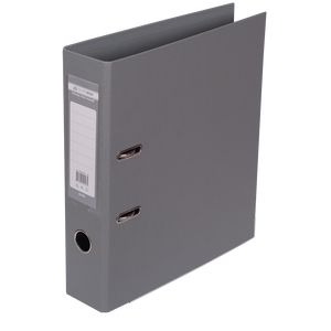 Реєстратор двосторонній "ELITE" BUROMAX, А4, ширина торця 70 мм, сірий