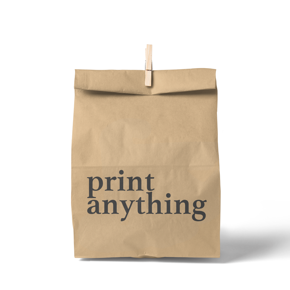 Крафт пакет "на вынос" без ручек, бурый (32x38x15)