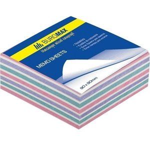 Блок бумаги ЗЕБРА 90х90х40мм., не склеенный