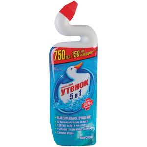 Засіб для туалету "Туалетне Каченя" 5-в-1, 500 мл, морська свіжість