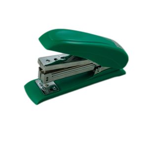 Степлер пластиковий "POWER SAVING" BUROMAX, 20 аркушів, (скоби №24; 26), зелений