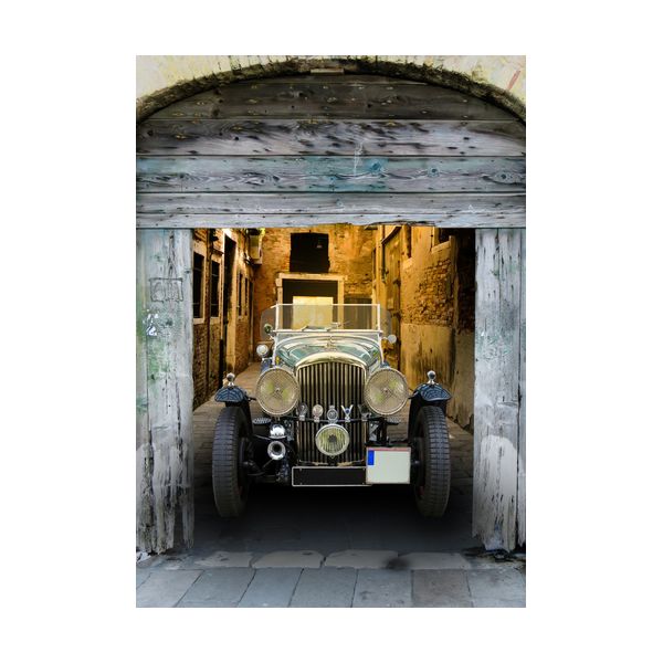Постер А2 "Ретро автомобиль"