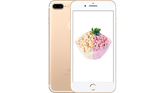 Про оливье, iPhone и цветопередачу