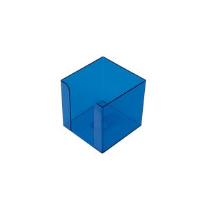 Бокс для паперу 90х90х90мм, JOBMAX, блакитний