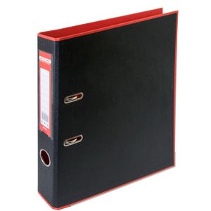 Регистратор BUROMAX, А4, 50 мм, PP, оранжевый/черный