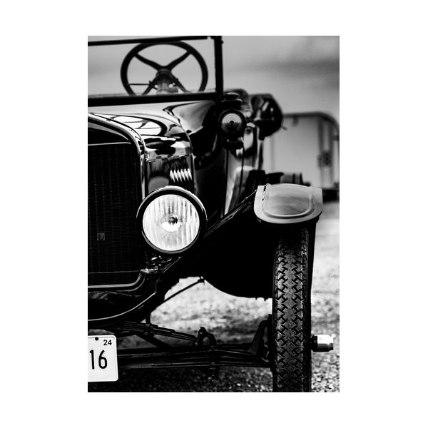 Постер А2 "Ретро автомобиль"