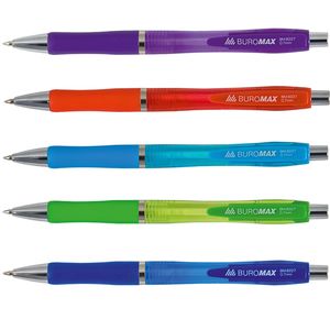 Ручка шариковая автоматическая, стальной наконечник