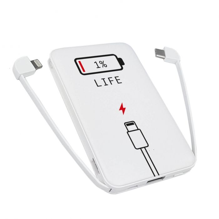 Повербанк ZIZ Зарядись 5000 мАч (44061)