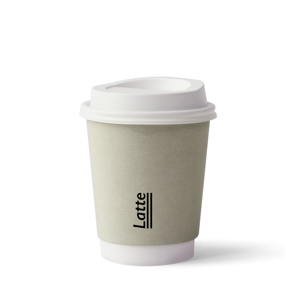 Печать на двухслойных бумажных стаканчиках 340 мл