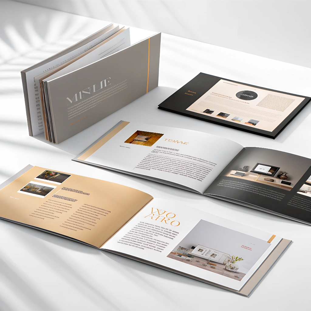 Brochures, magazines, blocs-notes