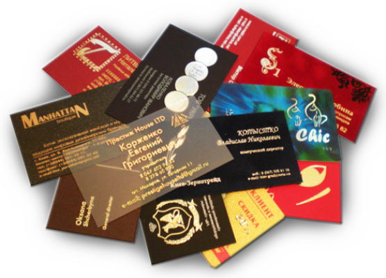 Печать визиток – что необходимо знать