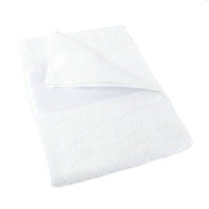 Рушник з білим бордюром 50х100, 420G