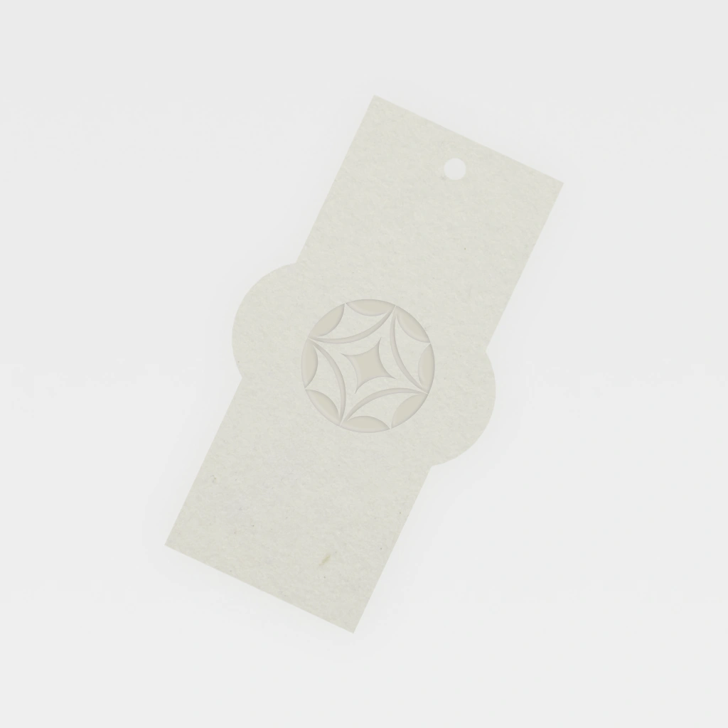 Бирка фигурная 50x90 v6