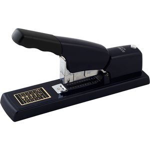 Степлер усиленной мощности BUROMAX, 100 листов, (скобы №23), синий