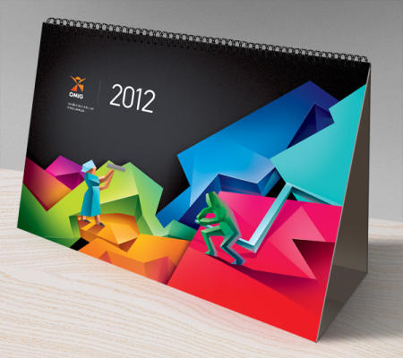 Настільний календар. зручність і практичність.