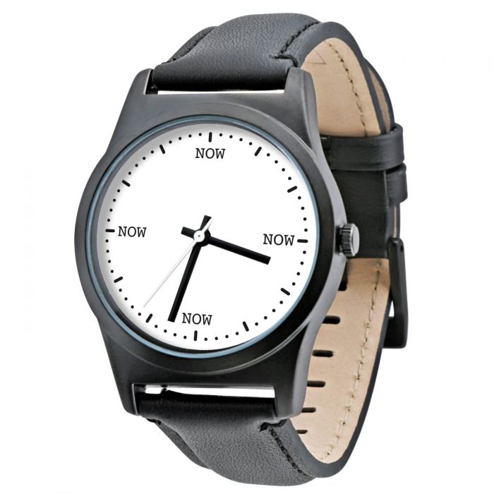 Часы Time is now + доп. ремешок + подарочная коробка (4119941)