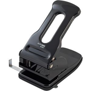 Дырокол металлический BUROMAX, 70 листов, черный