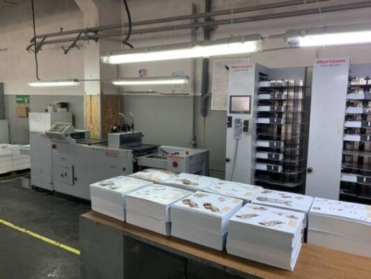 Брошюровальная линия на базе Horizon SPF/FC-200A