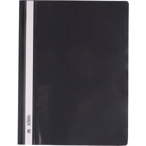 Скоросшиватель А4, черный