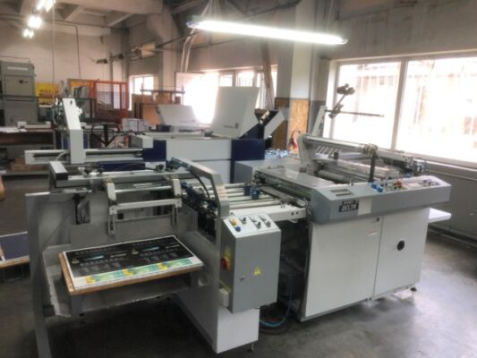 Ламінатор Komfi Delta 52 + Автоматичний стекер (В2)